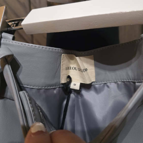 NWT Loulou Studio Leather Pants - Picture 4 of 5